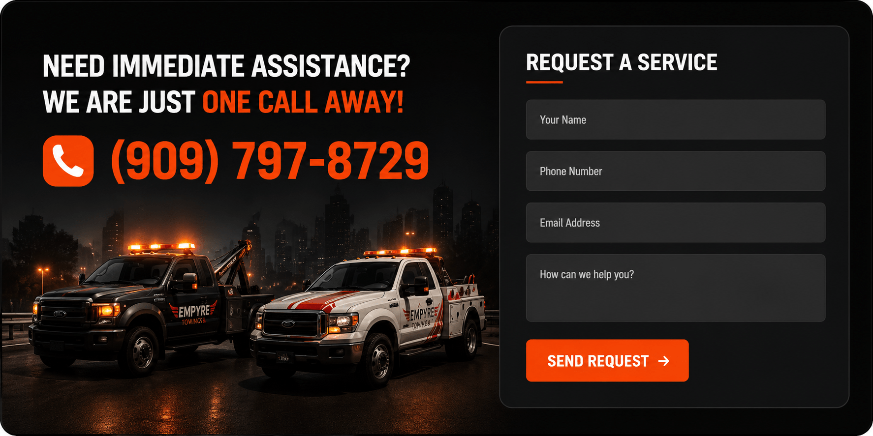 Contact & Call Section