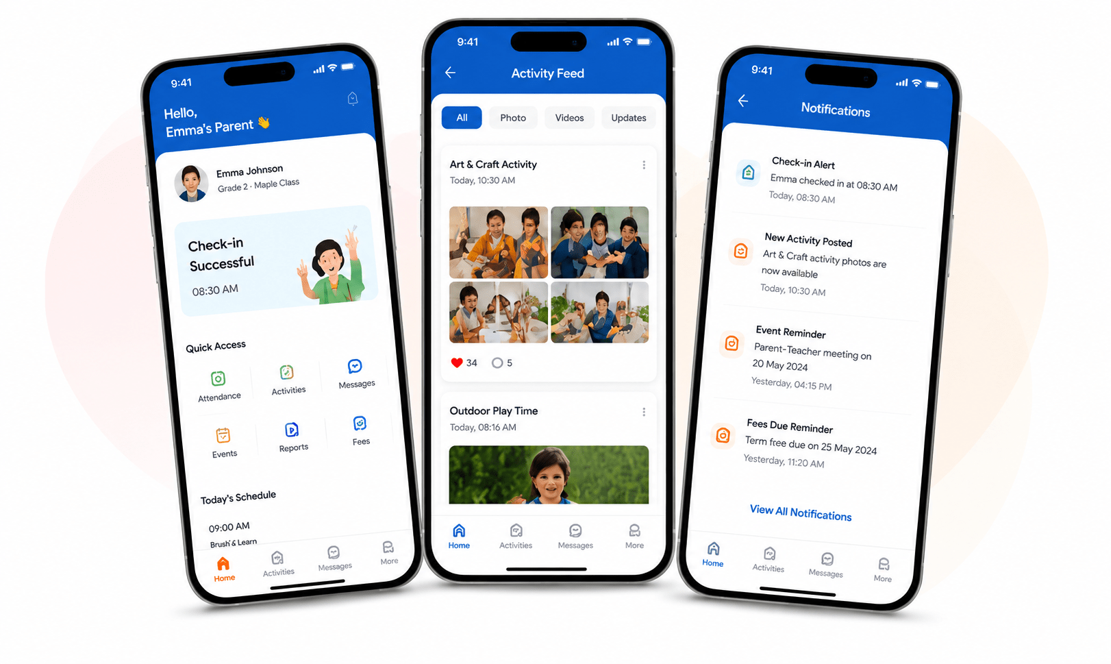 KidyView Parent App – Smart Parent-School Communication Platform