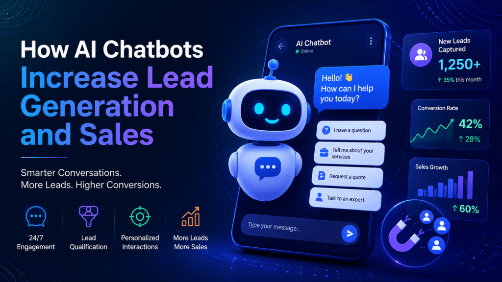 How AI Chatbots Increase Lead Generation and Sales